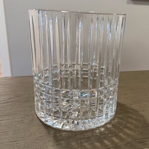 Ceska Crystal "Solitaire" Champagne/ Ice Bucket -Signed. Clear Crystal Glass